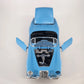 Bburago 1955 Lancia Aurelia B24 Spider 1:18 Diecast Model Light Blue Car Stand