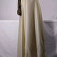 Michaelangelo Beige/Gold Tone Long Evening Dress.