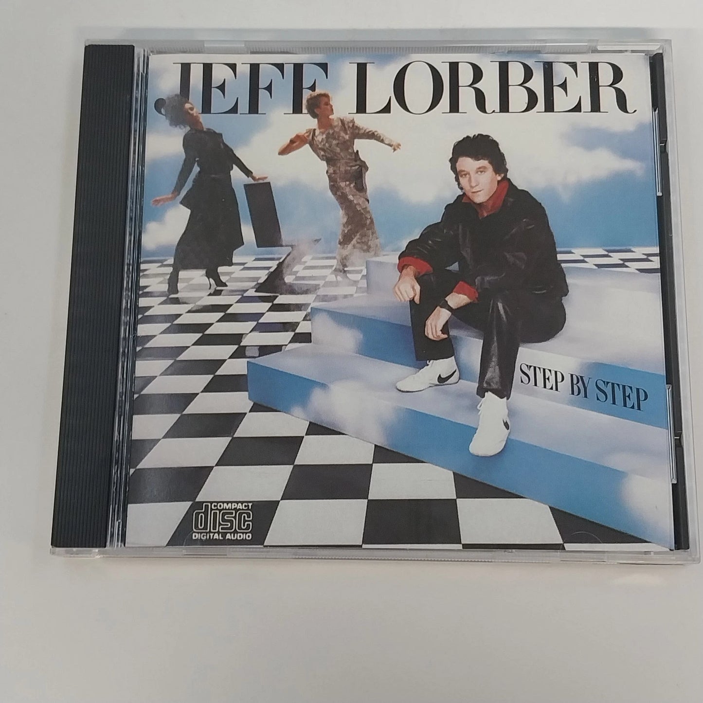 Jeff Lorber Step By Step CD Arista ARCD 8269 David Frank Jazz Fusion Stereo 1985