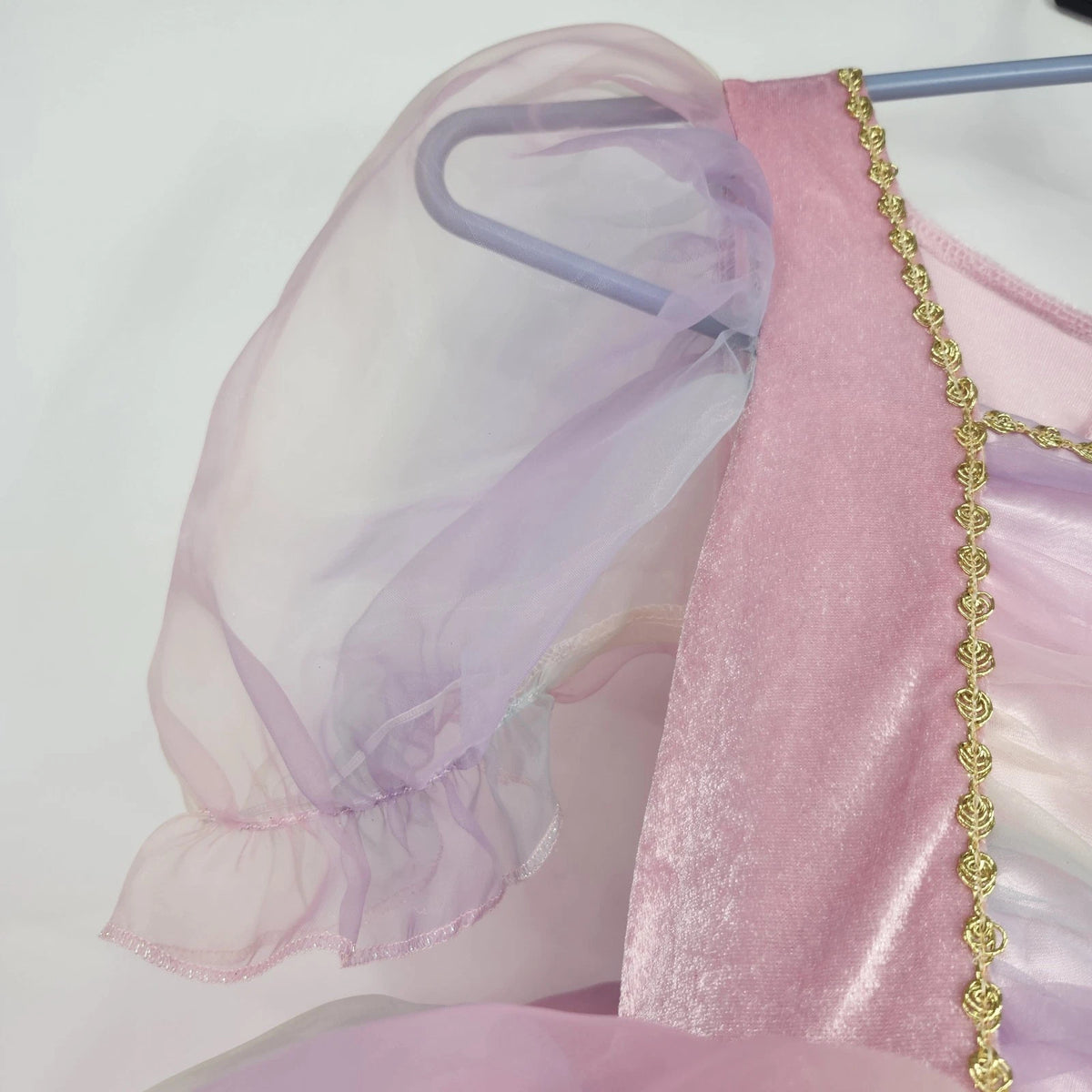 Gillian's Closet Pink Princess Costume Dress Girls Size 5/6 Tulle Floral