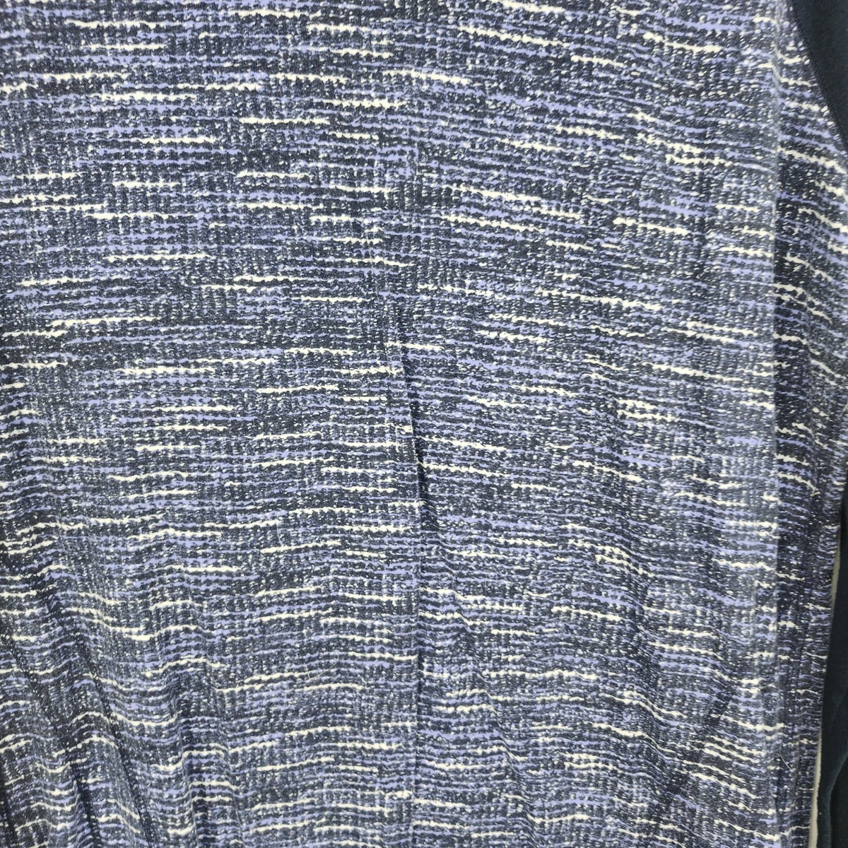 Tek Gear DryTek Women's Large Blue Space Dye Raglan Long Sleeve Athletic Top