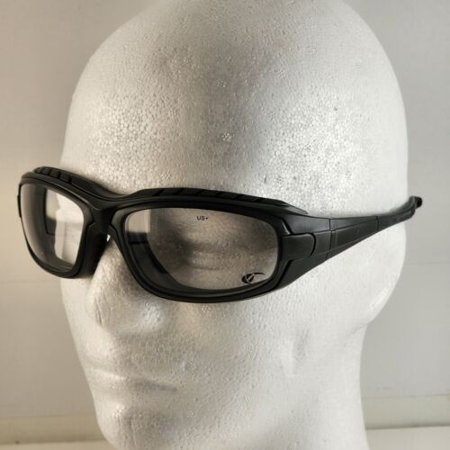 Versio DX Vintage US Safety Glasses Clear Amber Smoke Lenses with Case