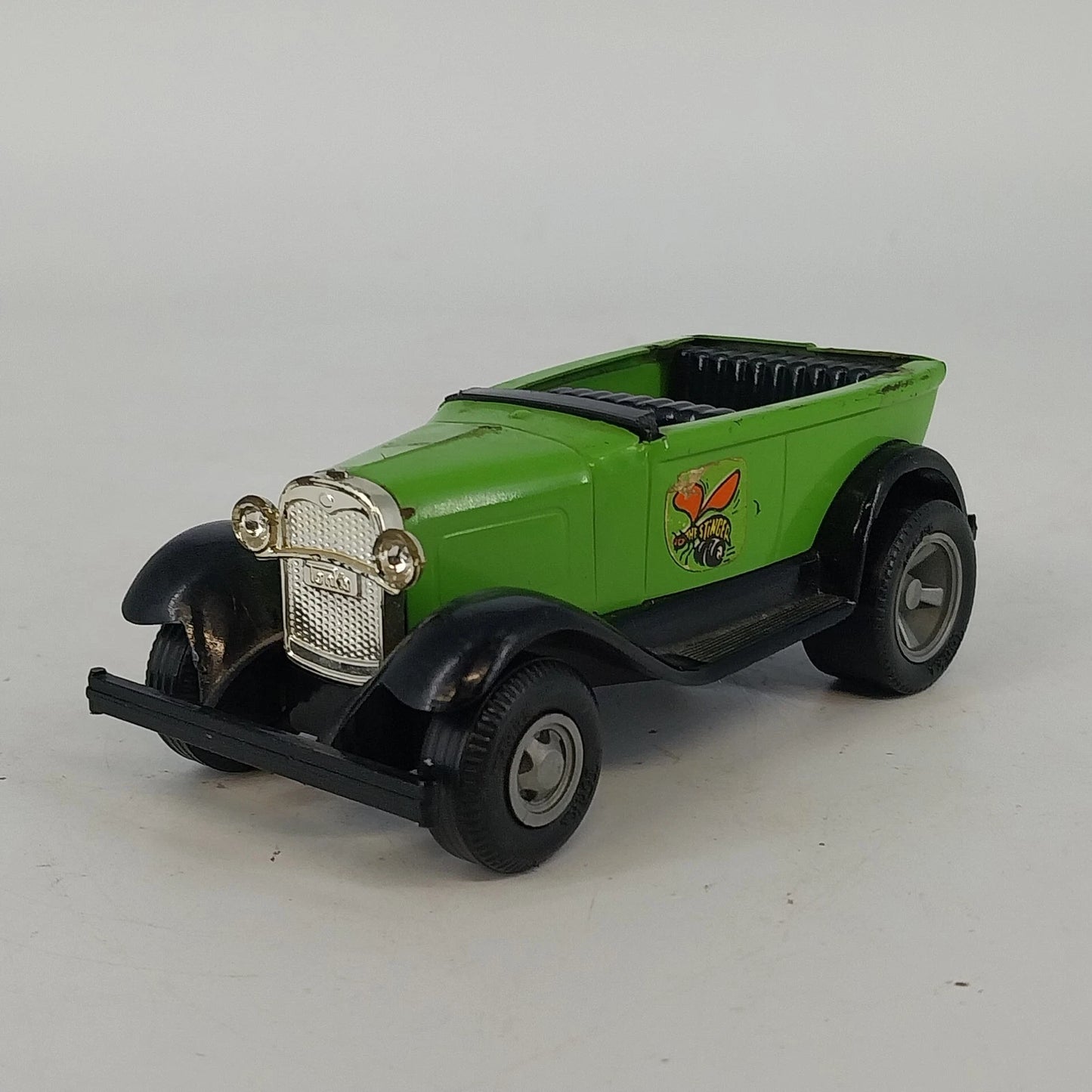 Tonka Tiny Stinger #456 Lime Green Model A Ford Roadster Diecast Car Vtg