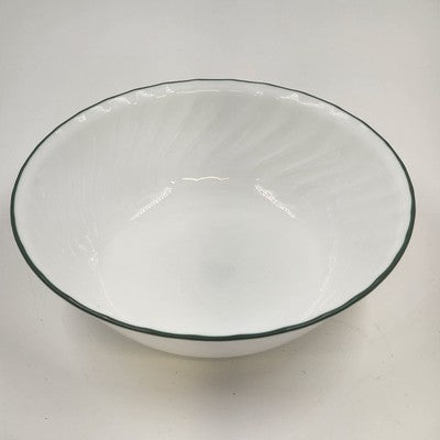 Corelle Callaway White Green Ivy Round Vegetable Bowl 8.5" USA