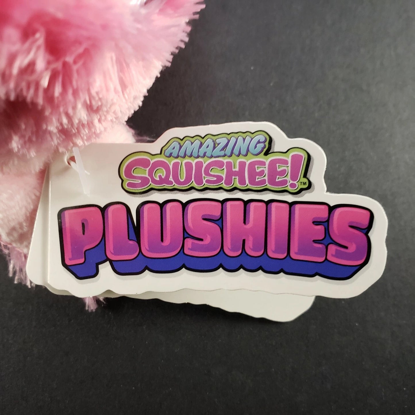 Amazing Squishee Plushies Pig “Mudsy” MB Wolverine Corp Polyester NWT China