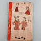 Hollywood 1011 Vintage Sewing Pattern 1940s Toddler Brother Sister Suit Size 2-6