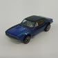Mattel Hot Wheels Redline Custom Camaro Spectraflame Blue White Interior USA Vtg