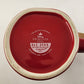 Rae Dunn Disney Princess Red Mug with TRUE LOVE Inscribed White Lid w Red Rose