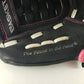 Rawlings Fastpitch Softball Glove WFP115 11½ Inch Leather Palm Black Pink R/H