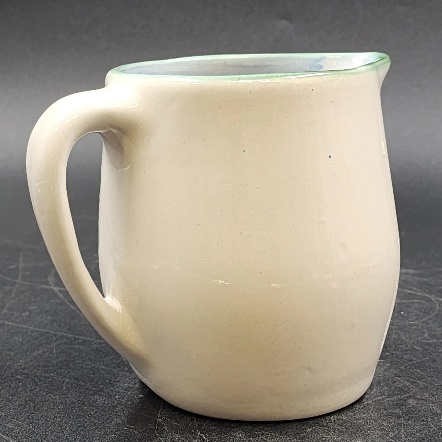 Hadley 24 oz Small Pitcher 5” Blueberry Bouquet Hand Painted Stoneware Pottery