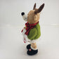 Singing Dancing Animated Plush Reindeer Christmas 14" Plays Deck the Halls China