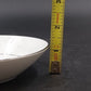 Noritake Cumberland Dessert Bowl 5.5" White Flowers Platinum Trim Vintage Japan