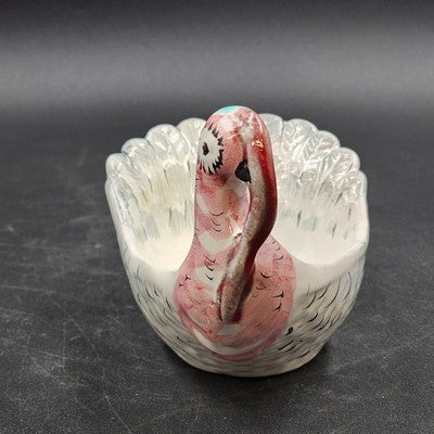 Bitossi Italy Turkey Bowl Candy Dish Hand Painted Porcelain 95/259 Vintage 90's