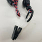 Freedom Safety ID Lanyard Quik-Pop Breakaway Red White Blue Trinketz USA