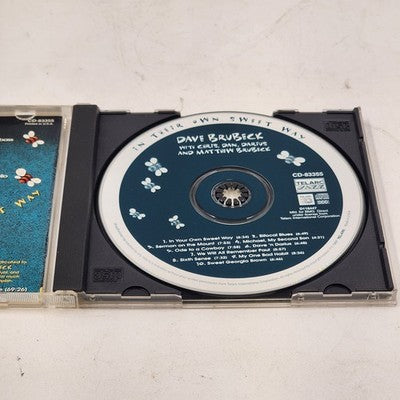 In Their Own Sweet Way by Dave Brubeck Audio CD 5" Telarc Jazz CD-83355 1997
