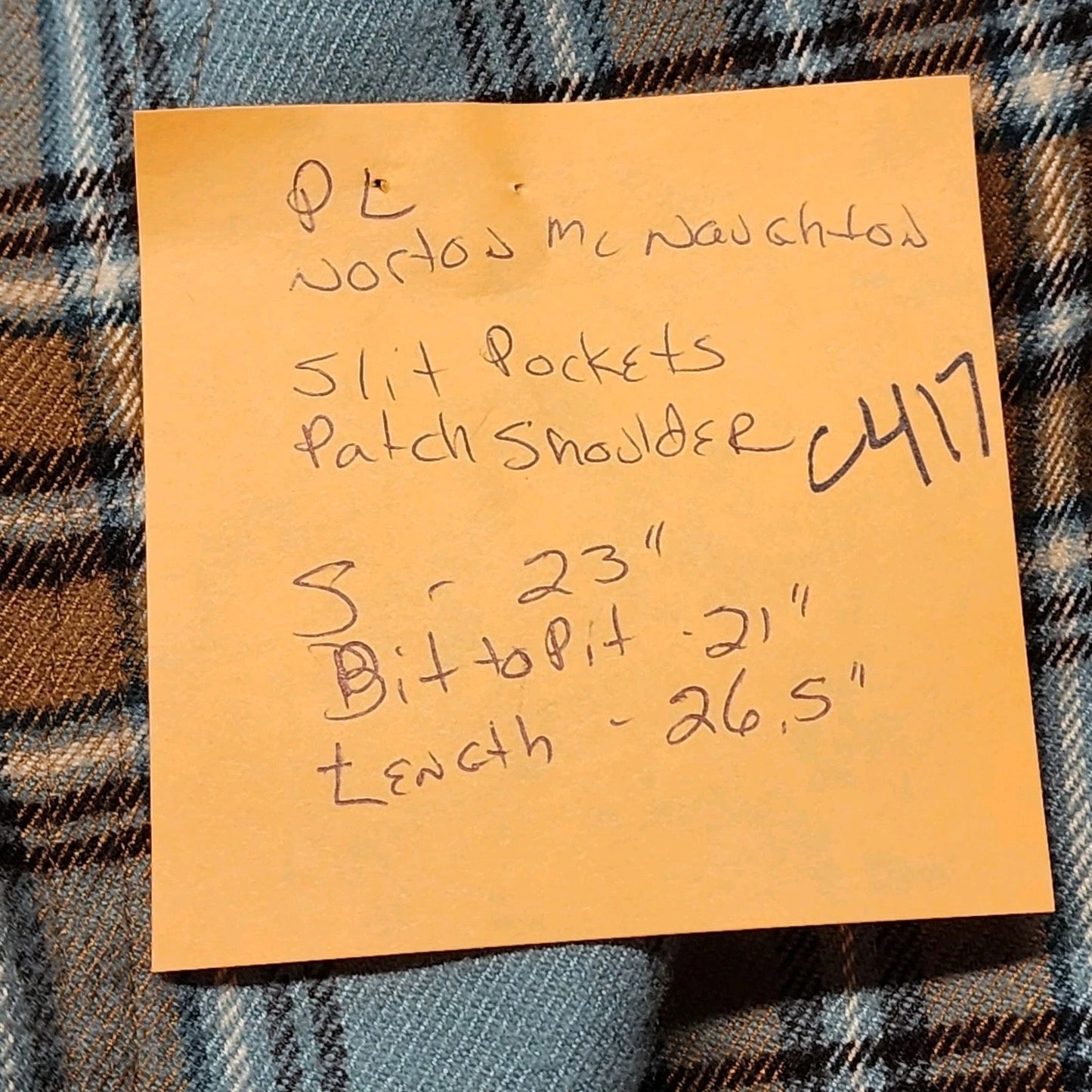 Norton McNaughton Petite Plaid Shacket Western Shirt Jacket SP