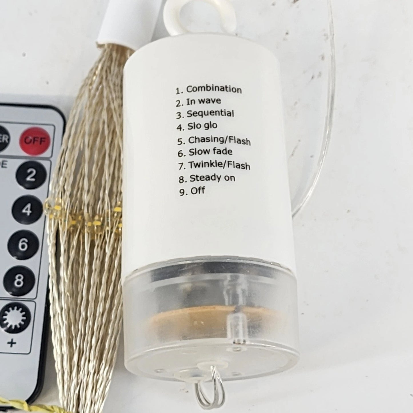 4 Pack LED Fairy String Lights Warm White Copper Wire Remote Decor