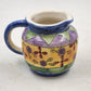 Sango Sweet Shoppe Creamer 14 oz Sue Zipkin Ceramic 4" Bright Colorful Floral