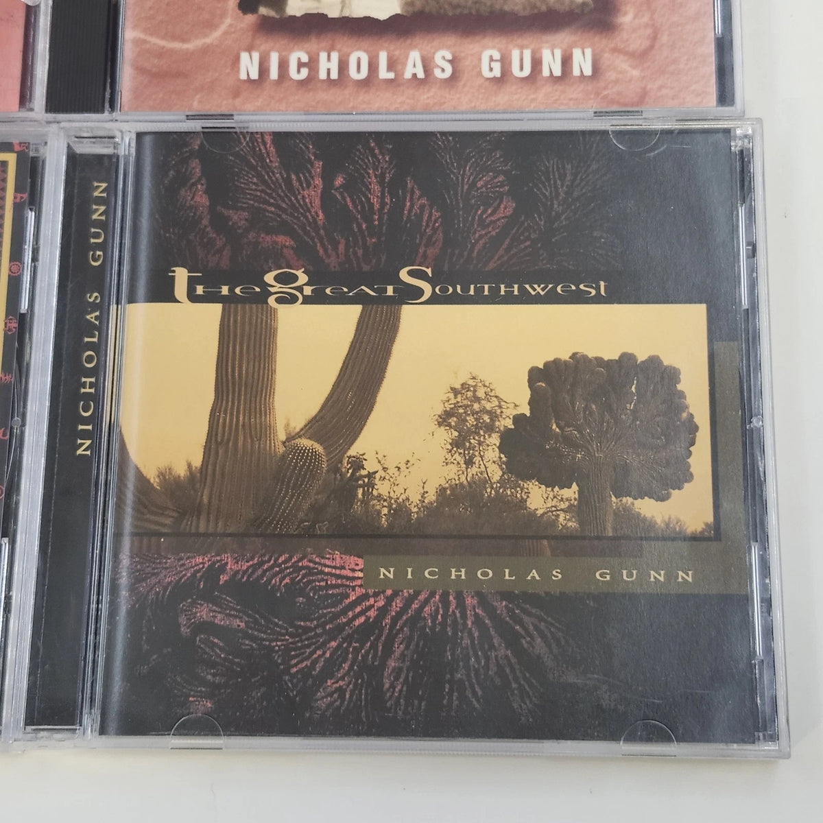 Nicholas Gunn 8 CD Lot New Age Breathe Crossroads Grand Canyon Sedona Ambient