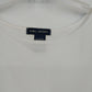 SML Sport White Sleeveless Tank Top Women's Medium Cotton Stretch Made Guatemala