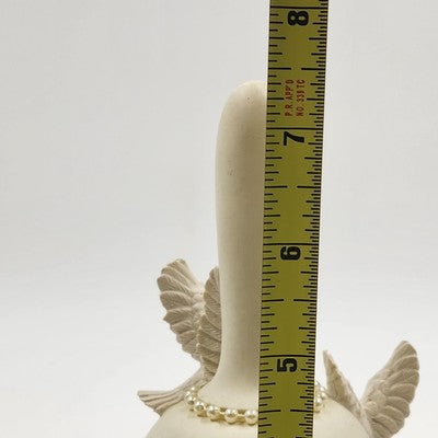 Anchor Hocking Milk Glass Bud Vase Stars & Bars Snowflake 9"