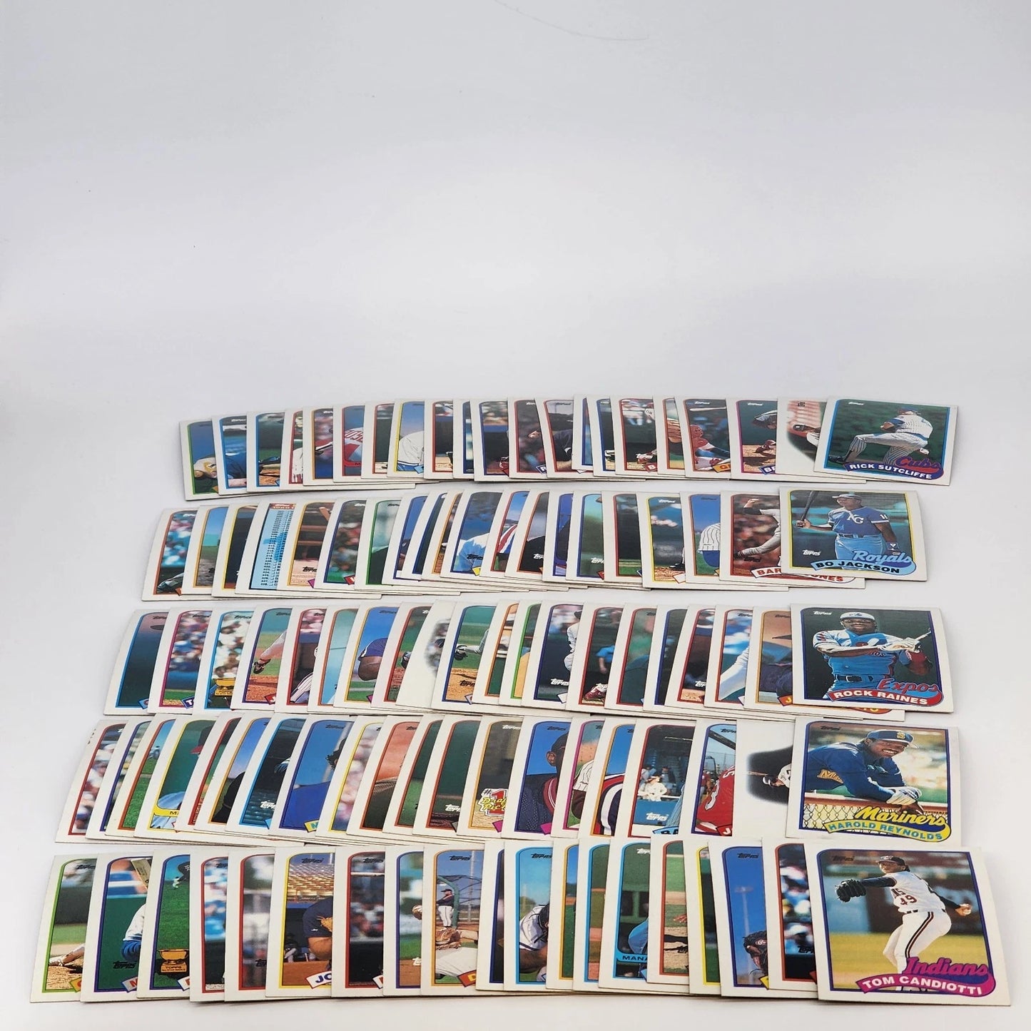 1988 Topps MLB Baseball Card Lot #500-599 Complete 100pc Set Stars & HOFers