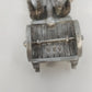 OSV Pewter Oxen Cart Wagon Miniature Farm Animal Figurine Vintage 2" Collectible