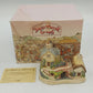 David Winter Cottage Only a Span Apart Irish Cottage 1991 Box COA Handmade Vtg