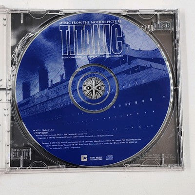 Set 4 CDs Original Movie Soundtrack Top Gun FORREST GUMP Eight Seconds TITANIC