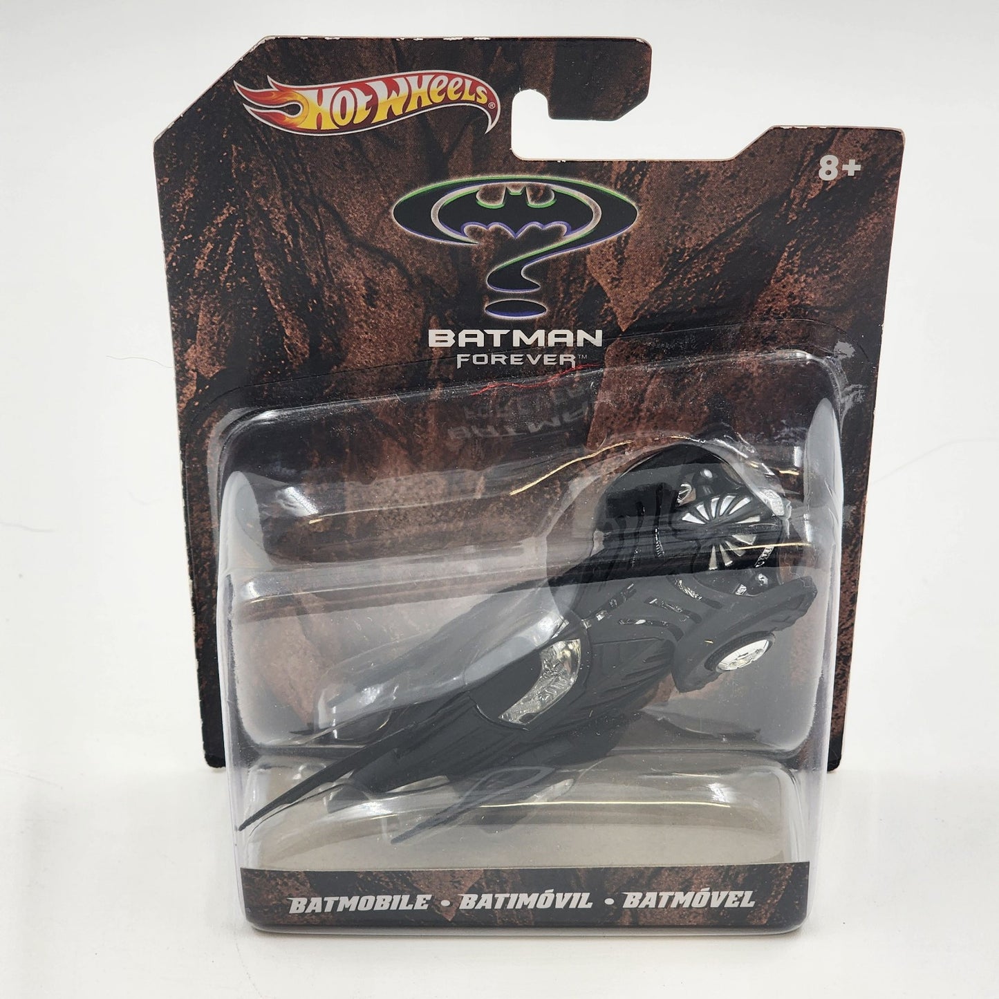 Mattel X4036 Hot Wheels Batman Forever Black Batmobile Sealed Collectible 2011