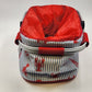 Boat House Insulated Picnic Basket Bag Collapsible Aluminum Handle Portable NOS