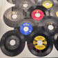 25 Rock & Roll Pop Country Hits 1950's Some Newer 45 RPM 7" Vinyl Some Sleeves