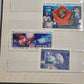 Series of USSR Postage Stamps World Philatelic Expo 1989 Space Theme Booklet Vtg