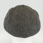Wool Nylon Ear Flap Cap Charcoal Gray Winter Hat XL Heavy Soft Warm USA Vintage