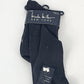 Nicole Miller NY Over The Knee Socks Sz 9-11 Grey Knit OTK Tights High Socks NWT