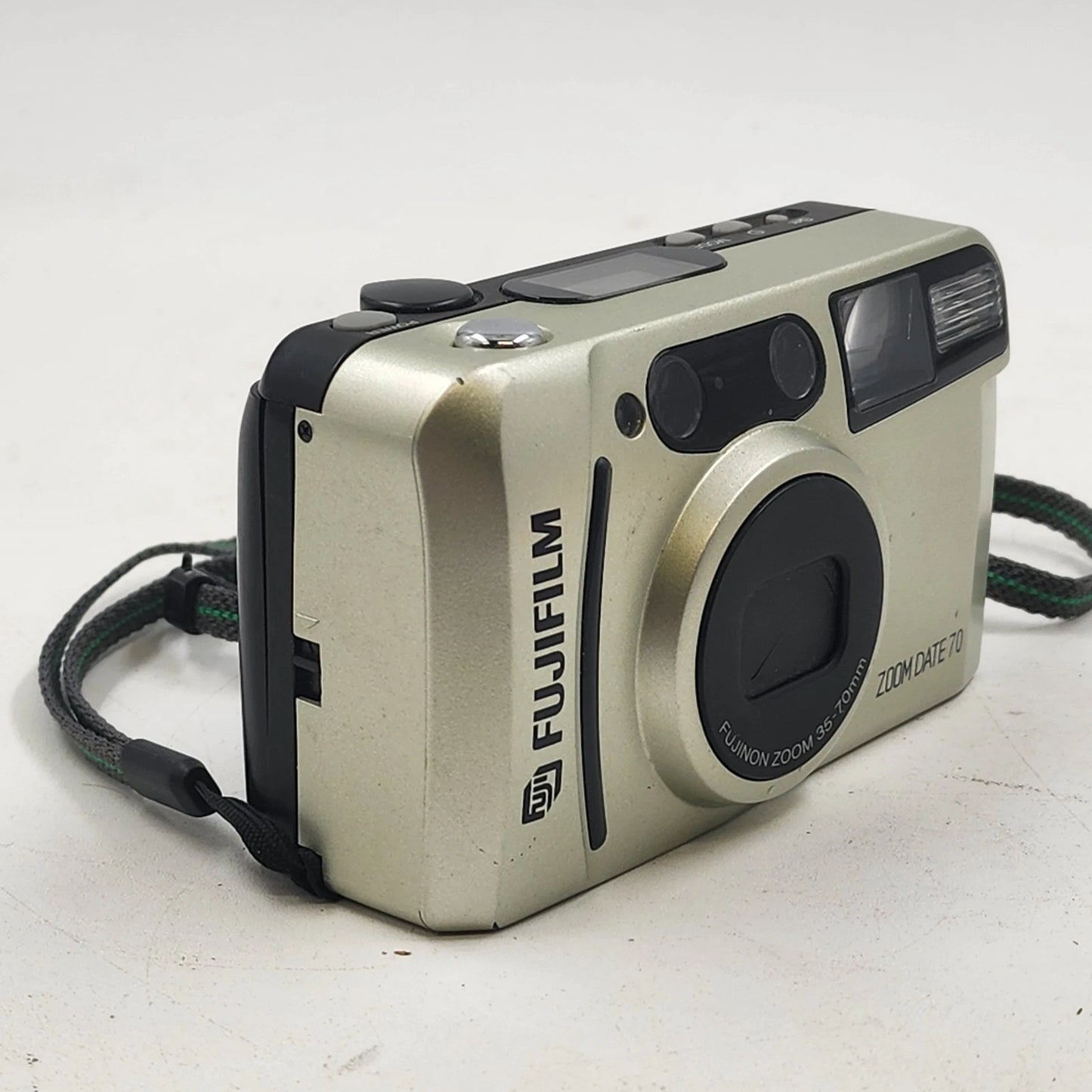 Fujifilm Zoom Date 70 35mm Point Shoot Film Camera Untested Zoom Lens Autofocus