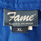 Royal Blue Women's Smock XL Fame Fabrics K72 ¾ Length Sleeves Counter Coat