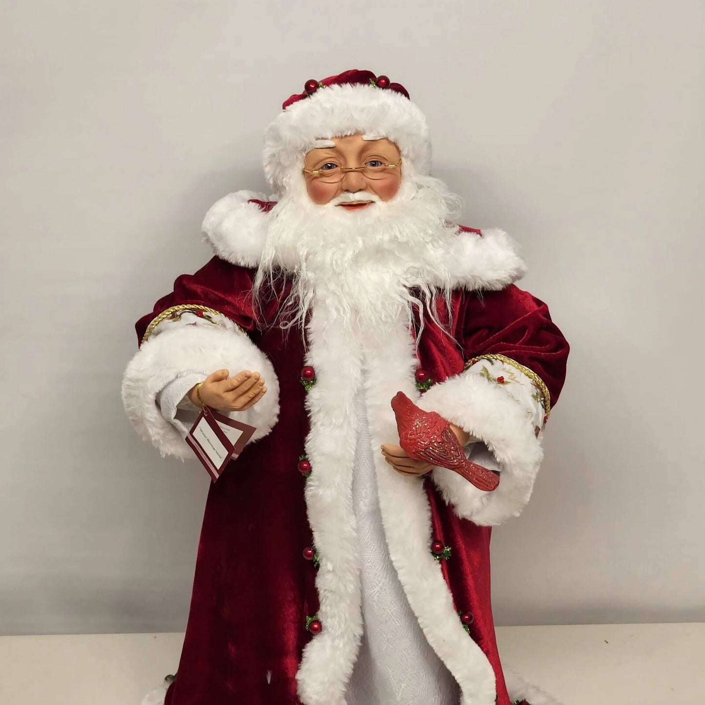 Ashton Drake 24" Santa Claus Winter Blessing Musical Doll by Vander Logt w COA