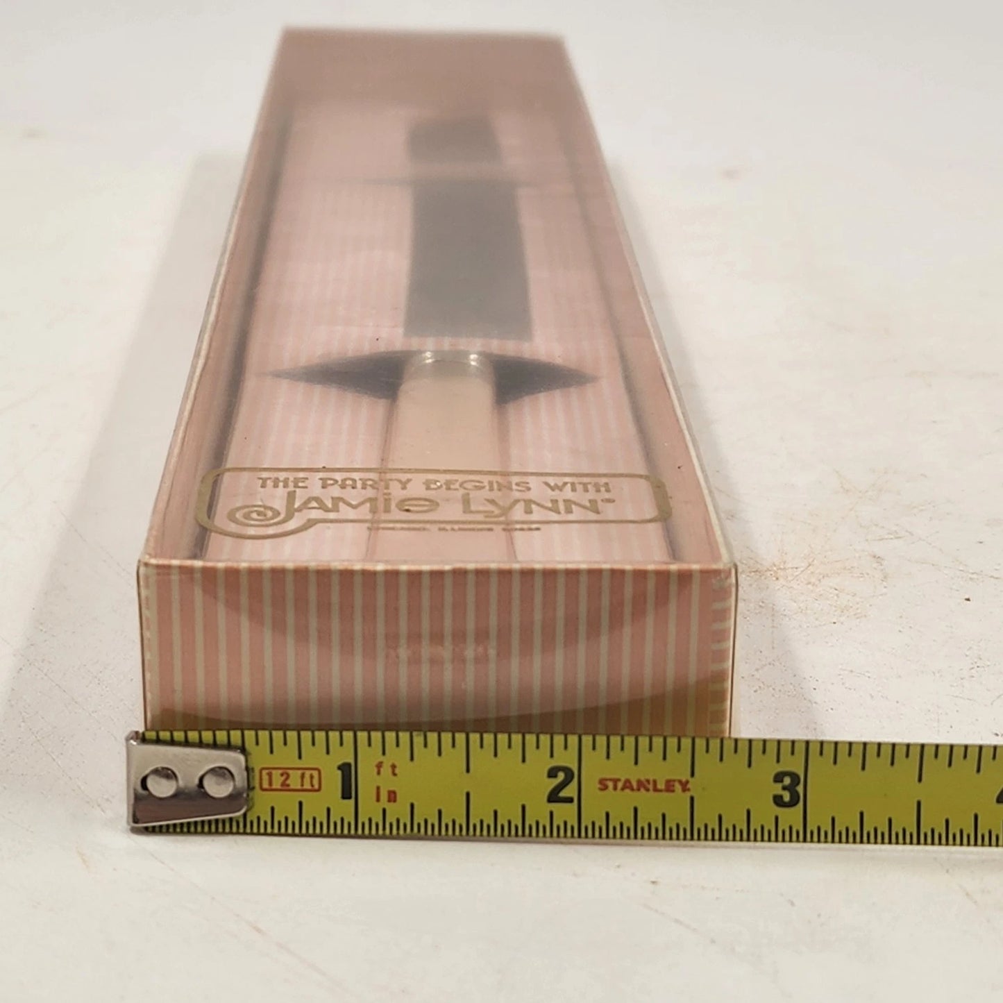 Jamie Lynn Wedding Cake Knife Server 12" 4 Pink Handle Stainless Sheffield Bride