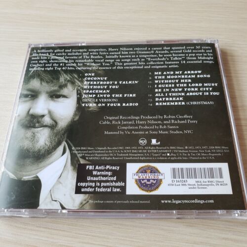 Harry Nilsson Everybody’s Talkin’ Best Of CD Album 82876764562