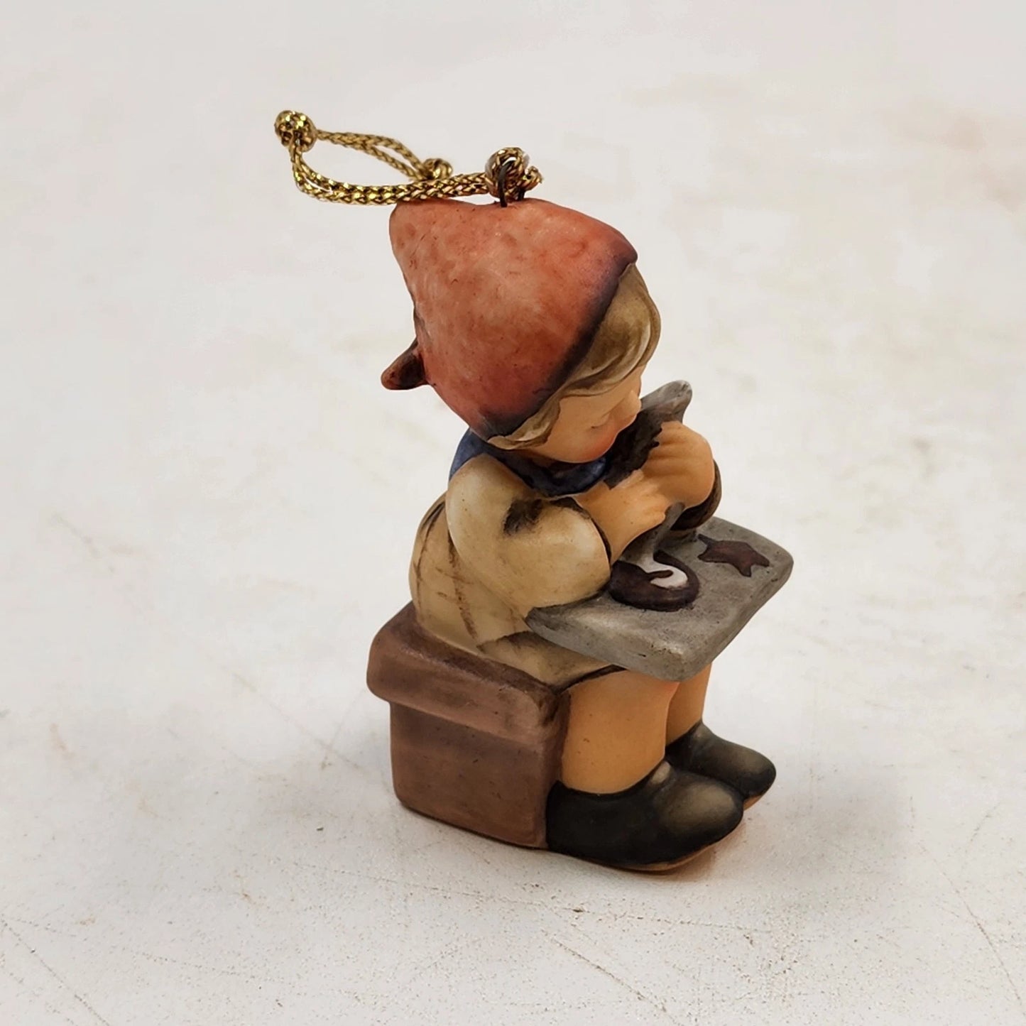 Berta Hummel CHRISTMAS COOKIES Ornament Goebel BH-46 Porcelain Boy 1997