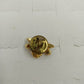 Gold Tone Honey Bee Bumble Bug Lapel Tie Tack Pin Brooch Jewelry Insect Figure