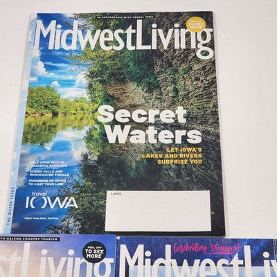 Lot of 3 Midwest Living Magazine May/June July/August Sept/October Editions 2021