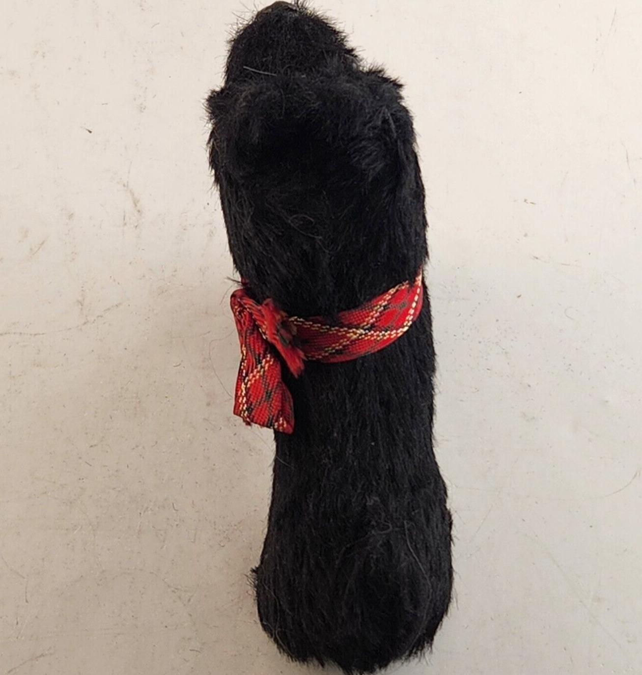 Plush Scottie Dog Scottish Terrier Hard Stuff Vintage Small 4" Toy 1970s Mini