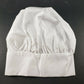 Fame Fabrics C20 White Chef Hat 10 Inch Hook Loop Closure 81118