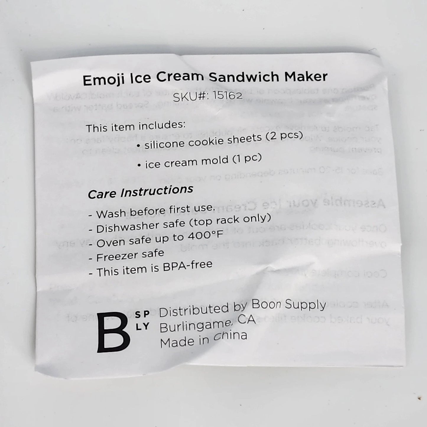 Emoji Ice Cream Sandwich Maker Mold 15162 Chocolate Cookie Press Smiley Face NWT