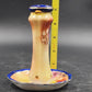 Limoges Hat Pin Holder Victorian Style Porcelain Hand Painted Floral 5"