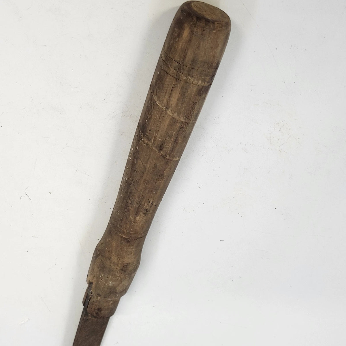 Repurposed Flat File Concave Scraper Gouge Woodworking Tool 18.25" Vintage