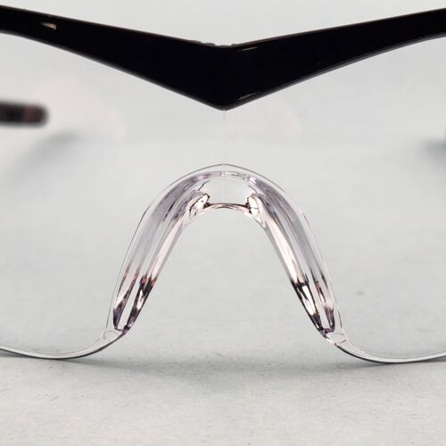 Crews Winchester 110 Safety Glasses Black Frames Clear Scratch Resistant Lens