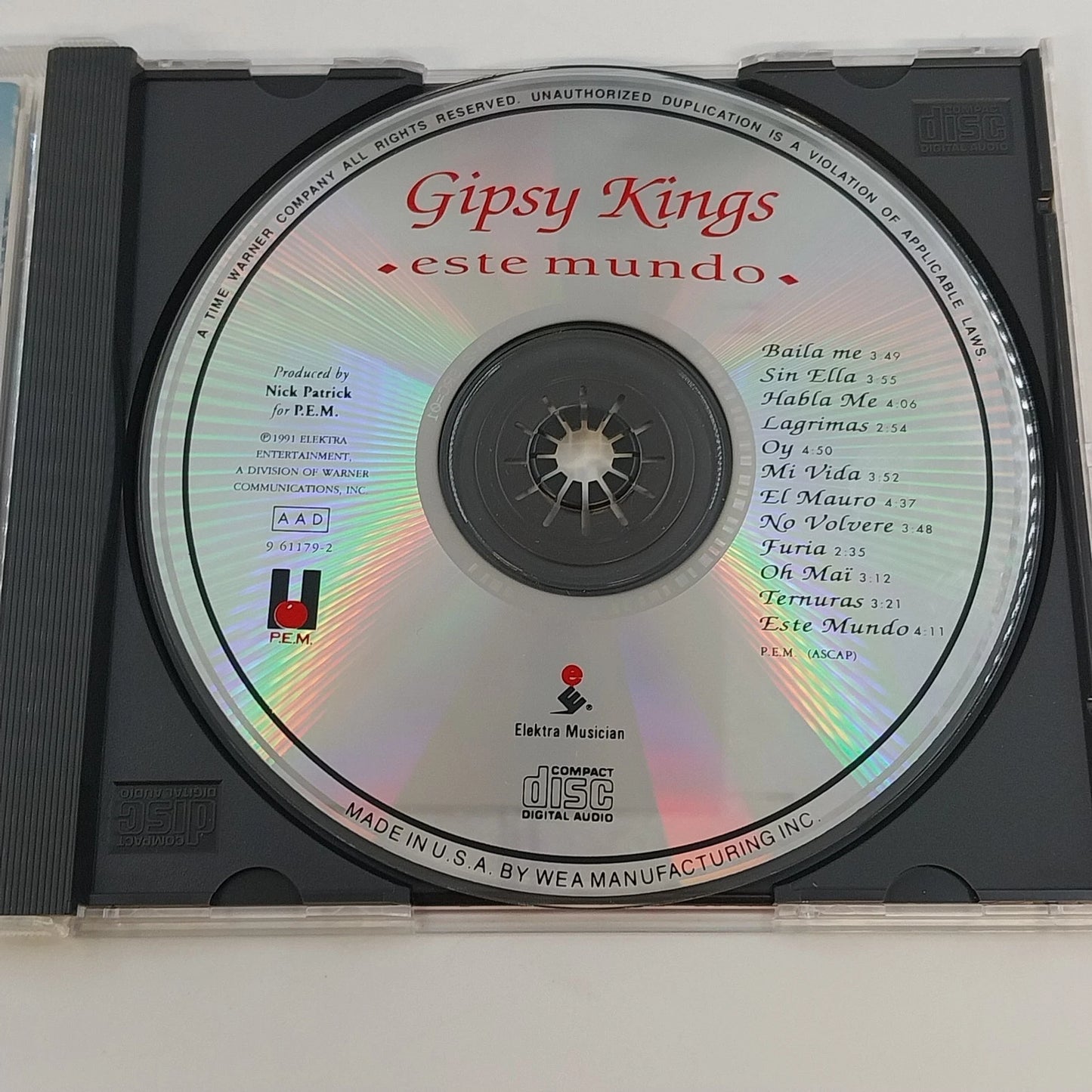 Gipsy Kings Allegria Este Mundo 2 CD Lot 1990 1991 Latin Pop Flamenco Rumba